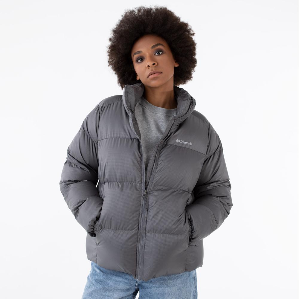 Bunda Columbia Puffect 1864781023 - šedivé