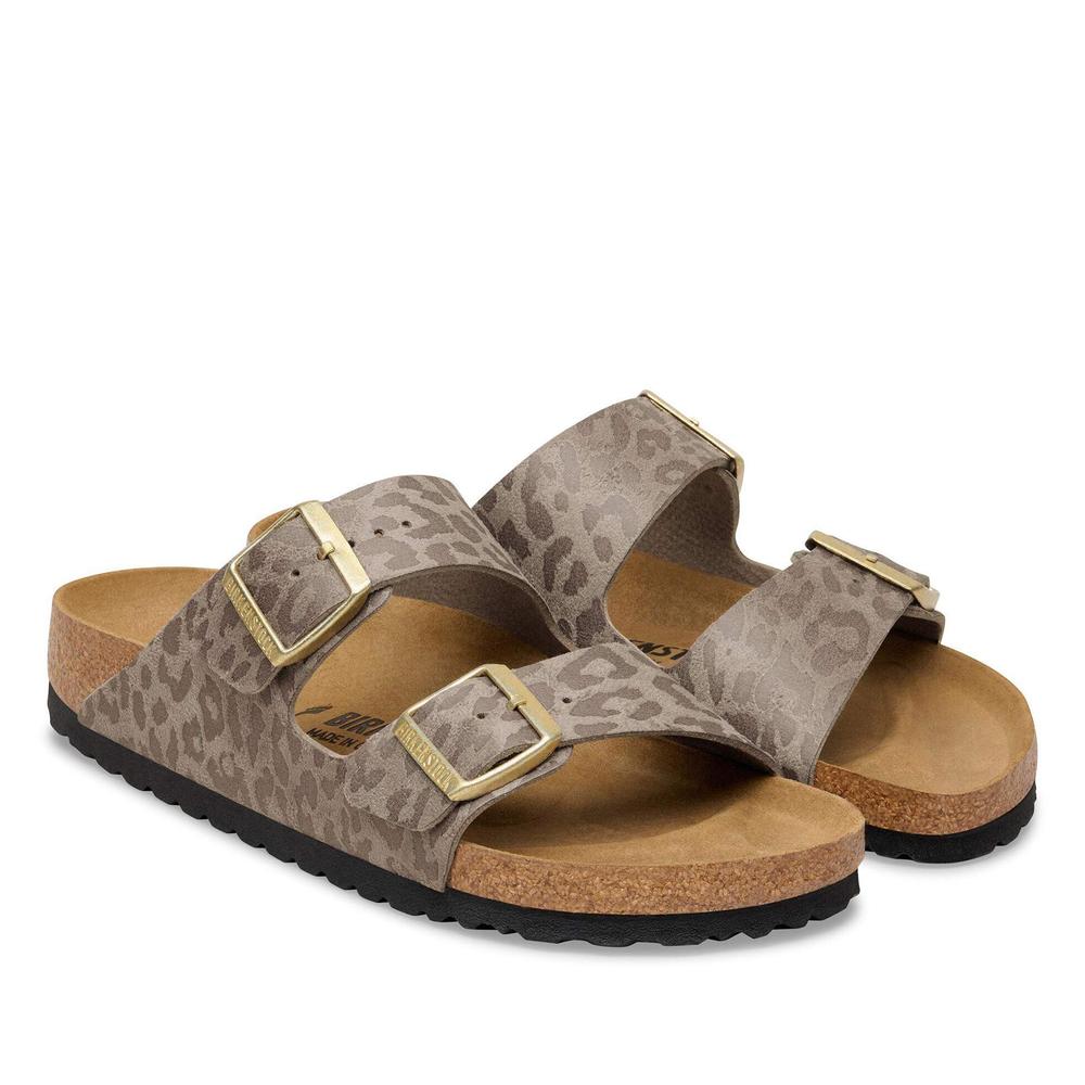 Žabky dámské Birkenstock Arizona Vegan 1031941 - šedivé