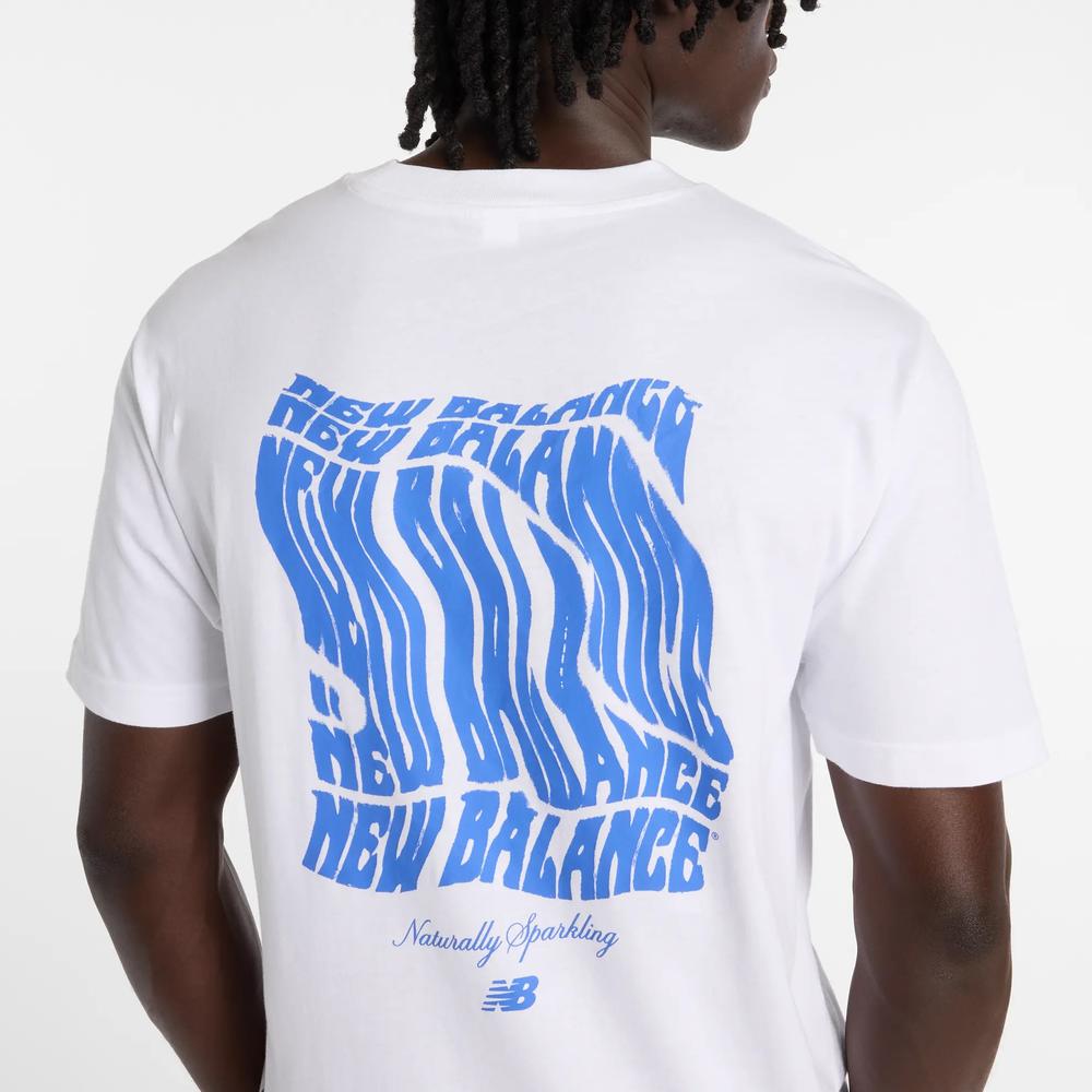 Pánské tričko New Balance MT61B2STWT - bílé