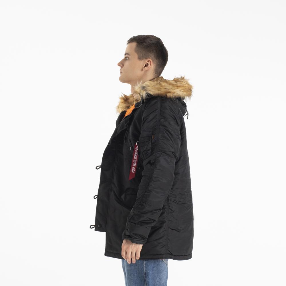Bunda Alpha Industries Parka N3B VF 59 10314103 - černé