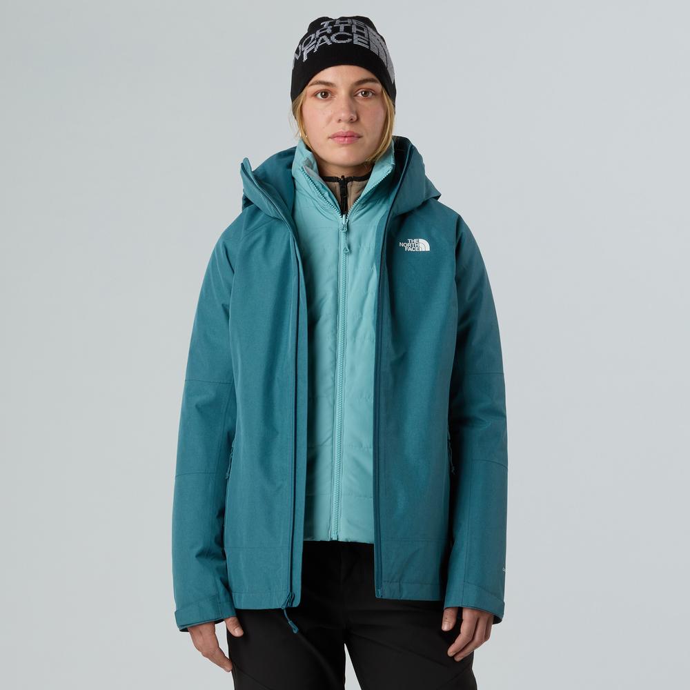 Dámská bunda The North Face Inlux Triclimate 0A8DZQFUK1 - modré