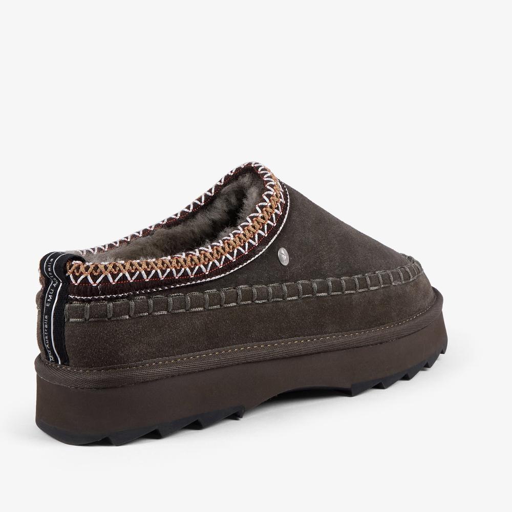 Dámská boty Emu Australia Sharky Adventure Scuff W13239OLID - zelené