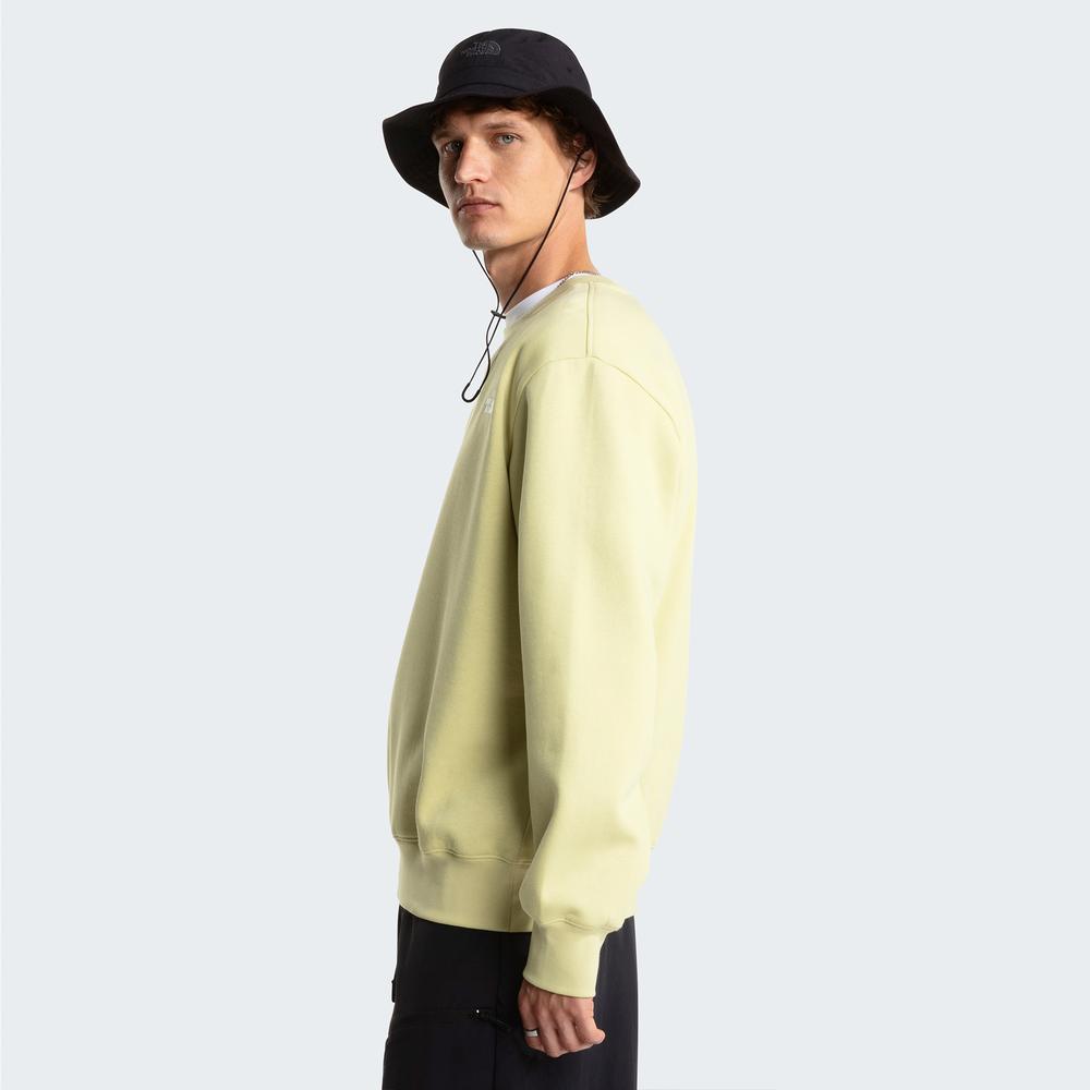 Pánská mikinaThe North Face Essential Relaxed Crew 0A89ETG731 - žluté