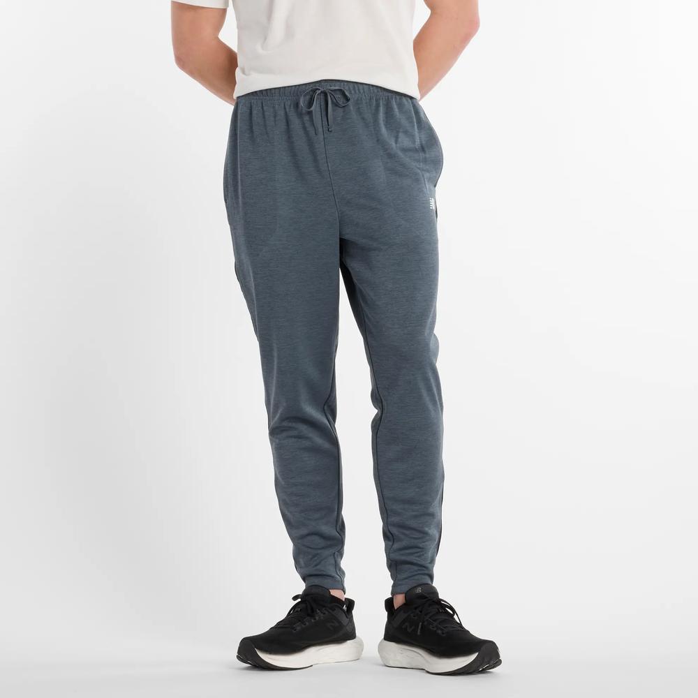 Pánské kalhoty New Balance MP51905GT - šedivé