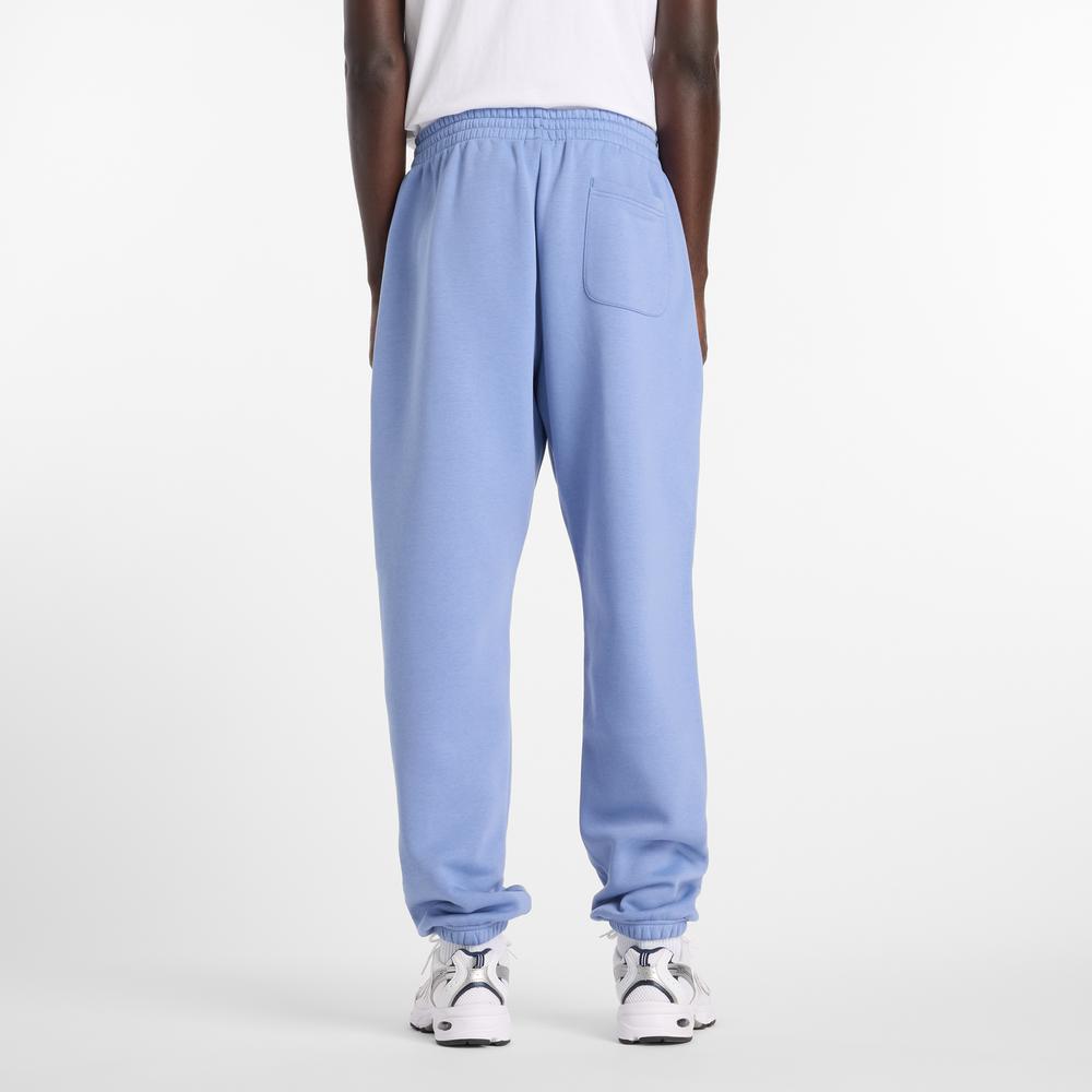 Pánské kalhoty New Balance Reimagined Fleece Jogger MB61E74AAA3 - modré