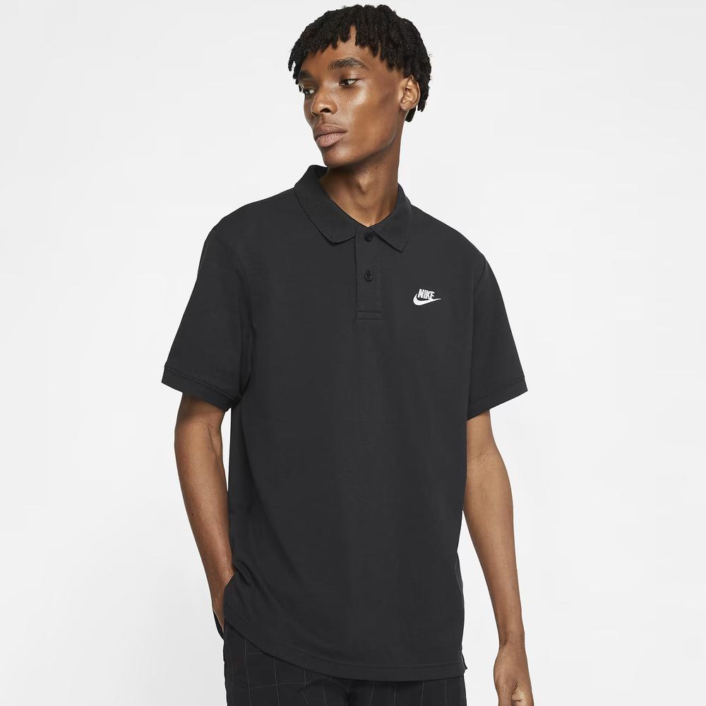 Tričko Nike Sportswear Polo CJ4456-010 - černé