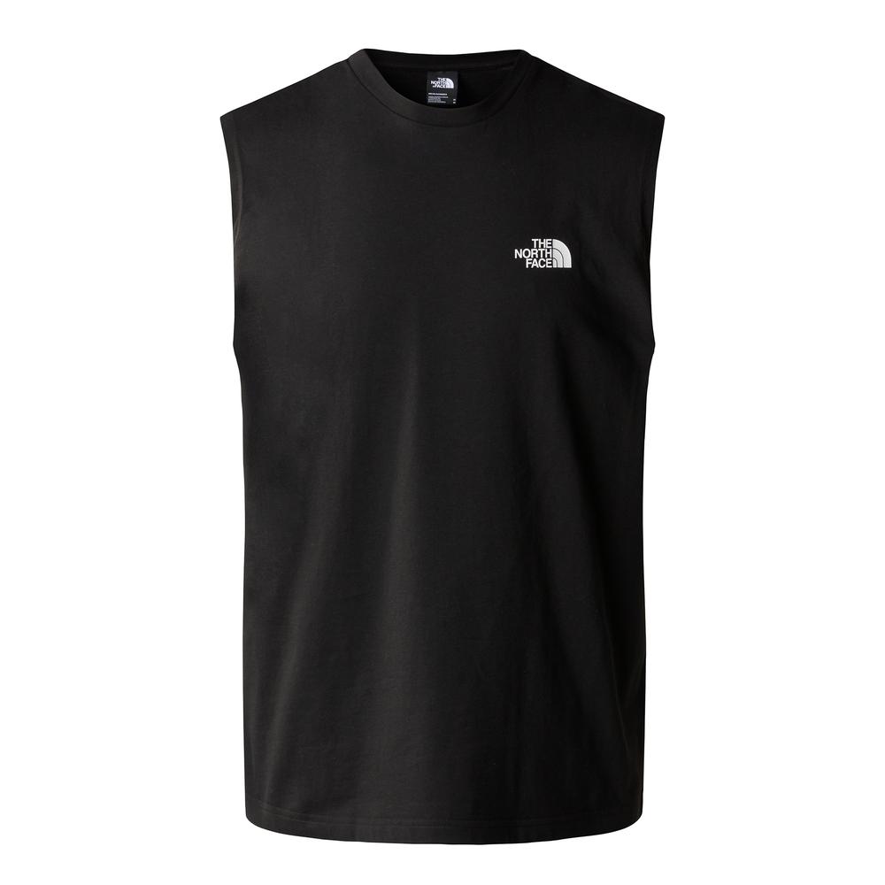 Tričko The North Face Simple Dome Tank 0A87R3JK31 - černé