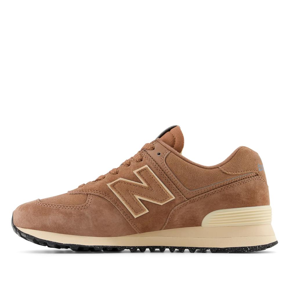 Boty New Balance U574LWG - hnedé