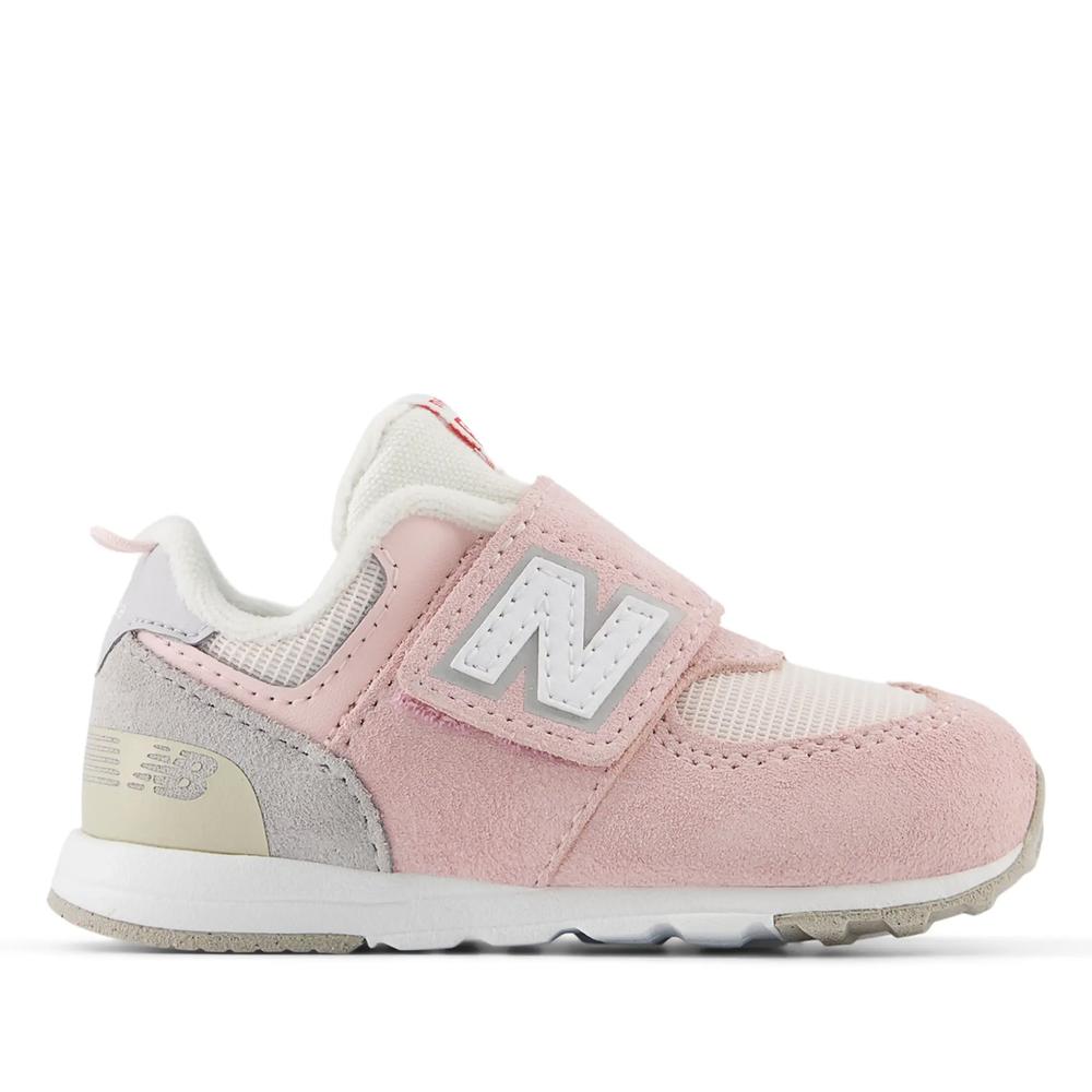 Boty dětské New Balance NW574BKM - růžové