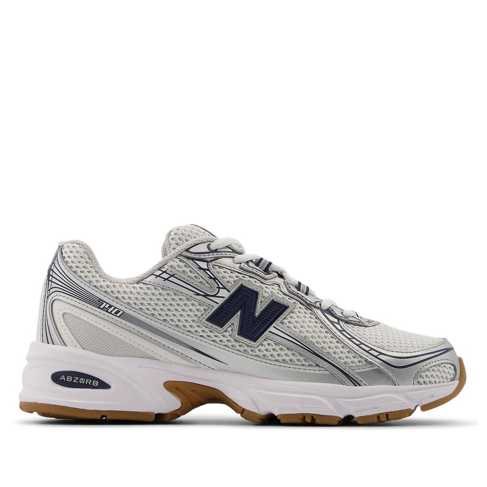 Unisex boty New Balance U740SN2 - stříbně