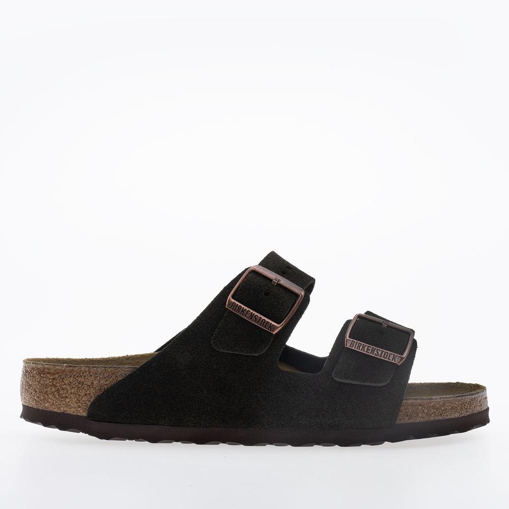 Žabky pánské Birkenstock Arizona 1027077 - hnědé