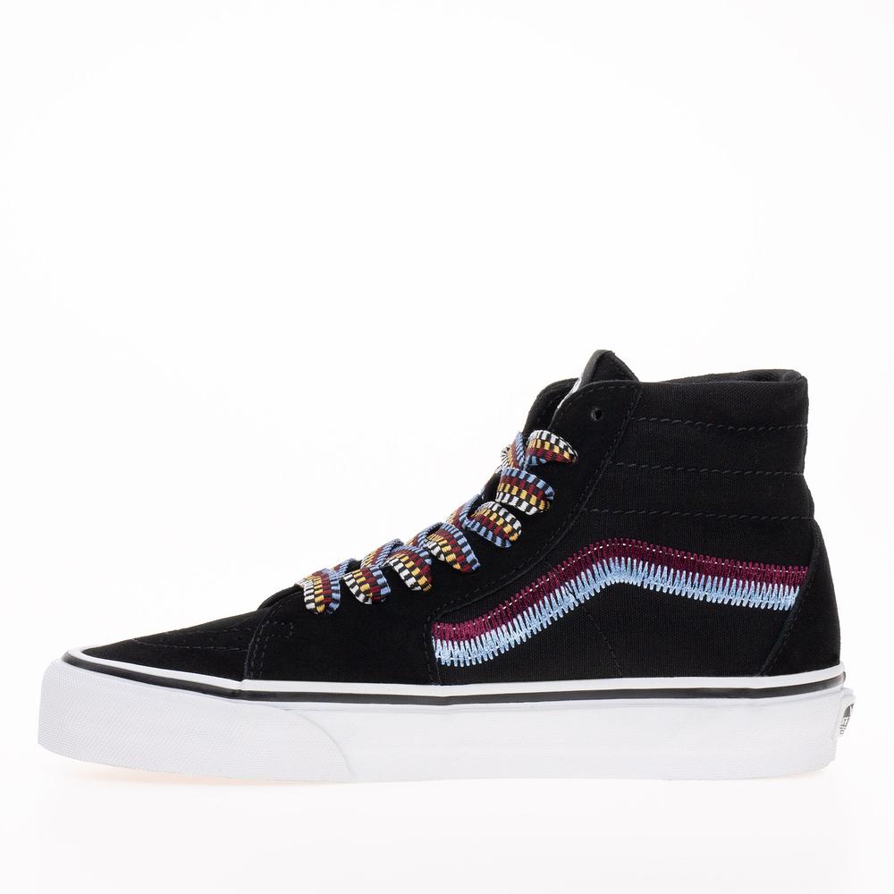 Boty Vans Sk8-Hi Tapered Embroidery VN0009QPBMA1 - černé