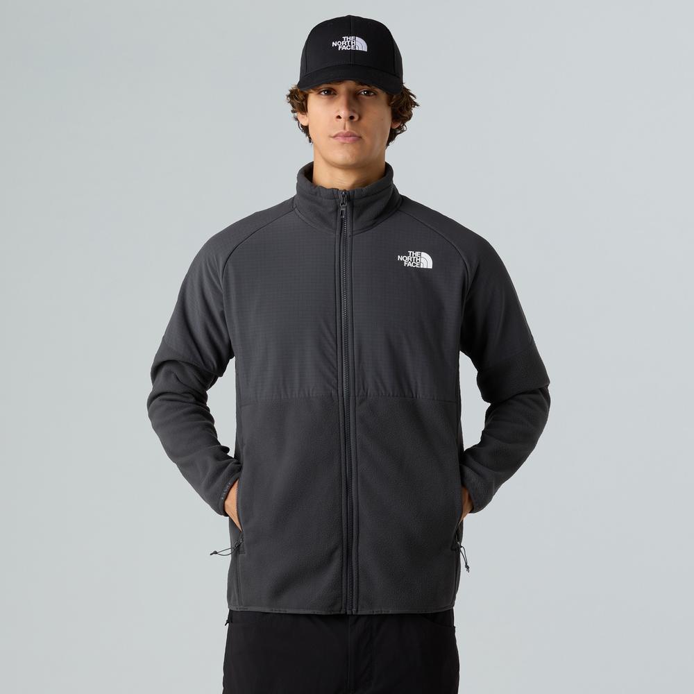 Pánská mikina The North Face 100 Glacier Heavyweight Full-Zip Fleece 0A89JGU8M1 - černé