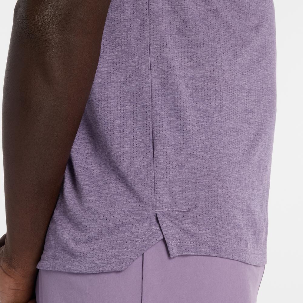 Pánské tričko New Balance MT41253AB7 - fialové