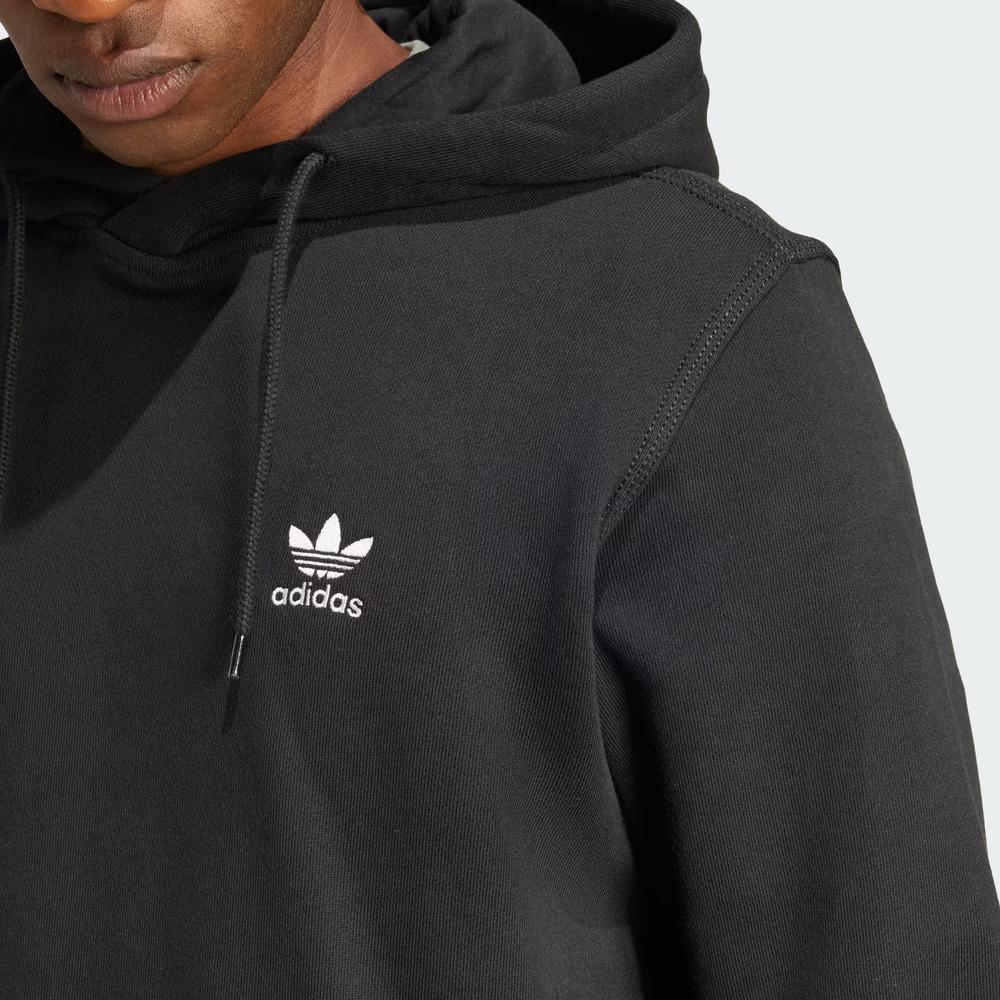 Pánská mikina adidas Originals Trefoil Essentials Hoodie French Terry JD2404 - černé