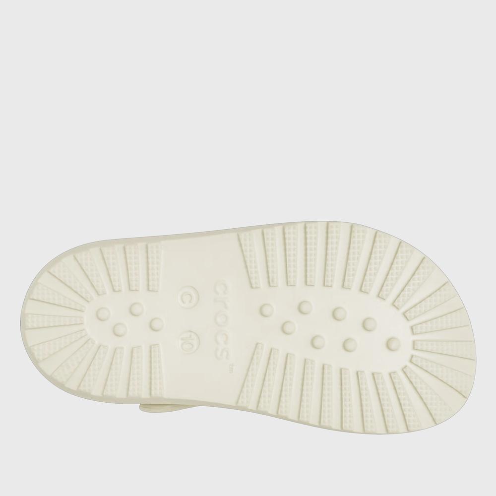 Dětské sandále Crocs Classic Fisherman Sandal 210626-0LH - béžové
