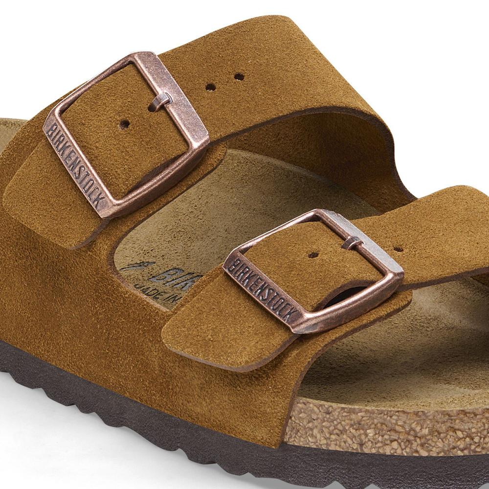 Žabky pánské Birkenstock Arizona 1027082 - hnědé