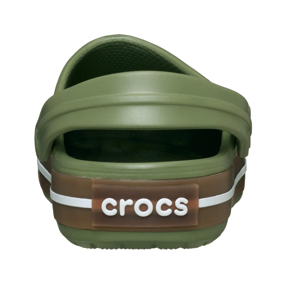 Žabky pánské Crocs Crocband Gum Clog 212756-3BX - zelené