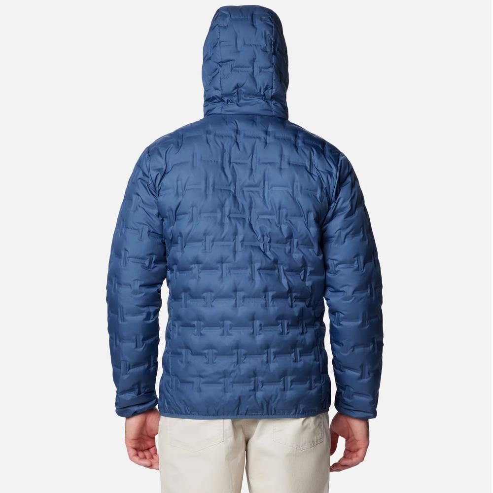 Bunda Columbia Delta Ridge II Down Hooded 2086222478 - modré