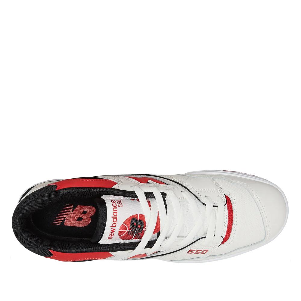 Unisex boty New Balance BB550VTB – bílé