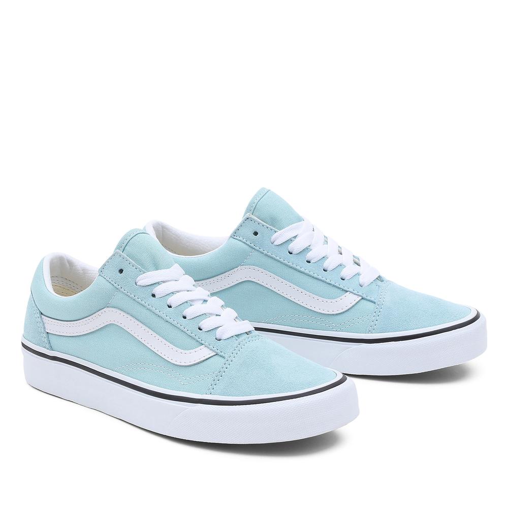 Boty Vans Color Theory Old Skool VN0007NTH7O1 - modré