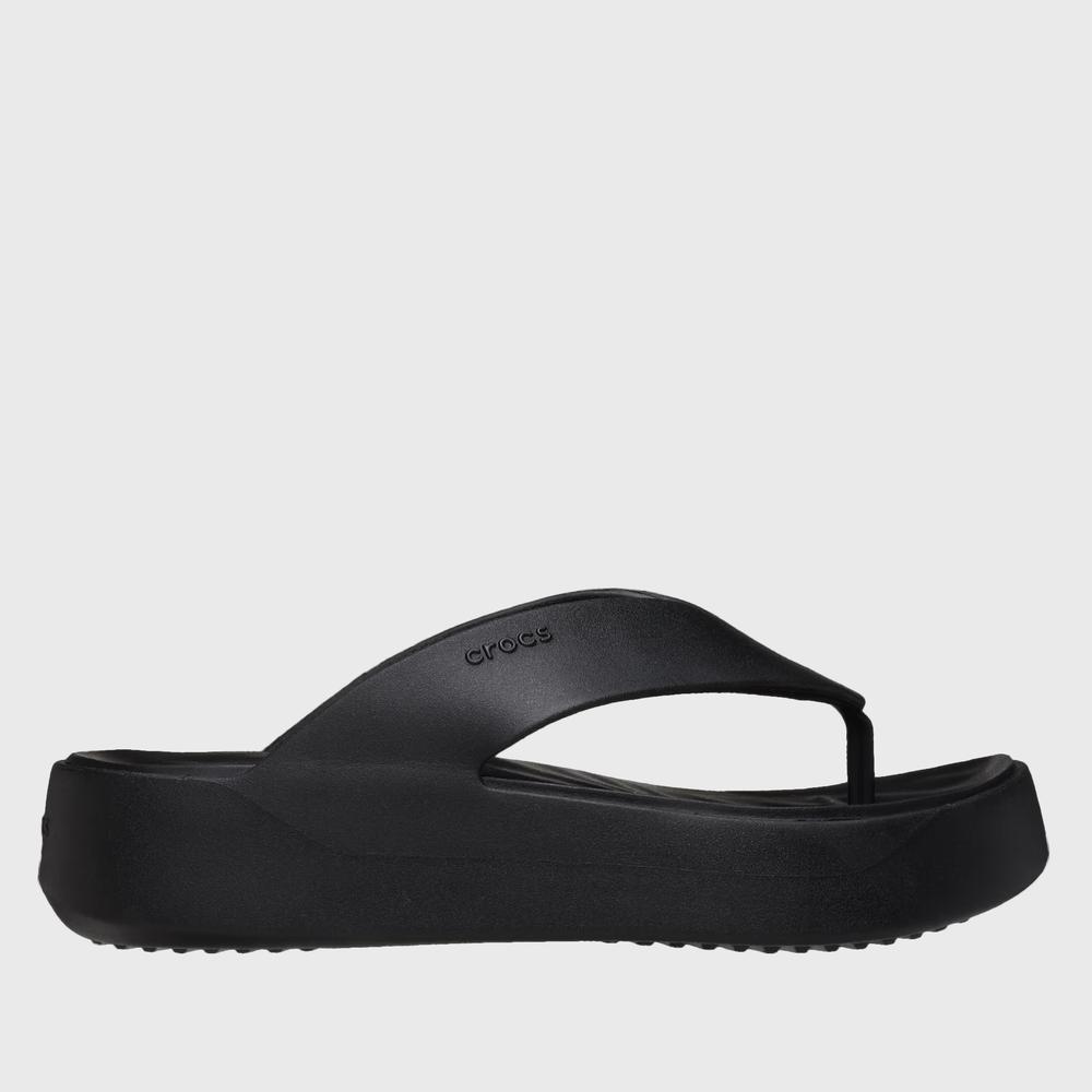 Žabky Crocs Getaway Platform Flip 209410-001 - černé