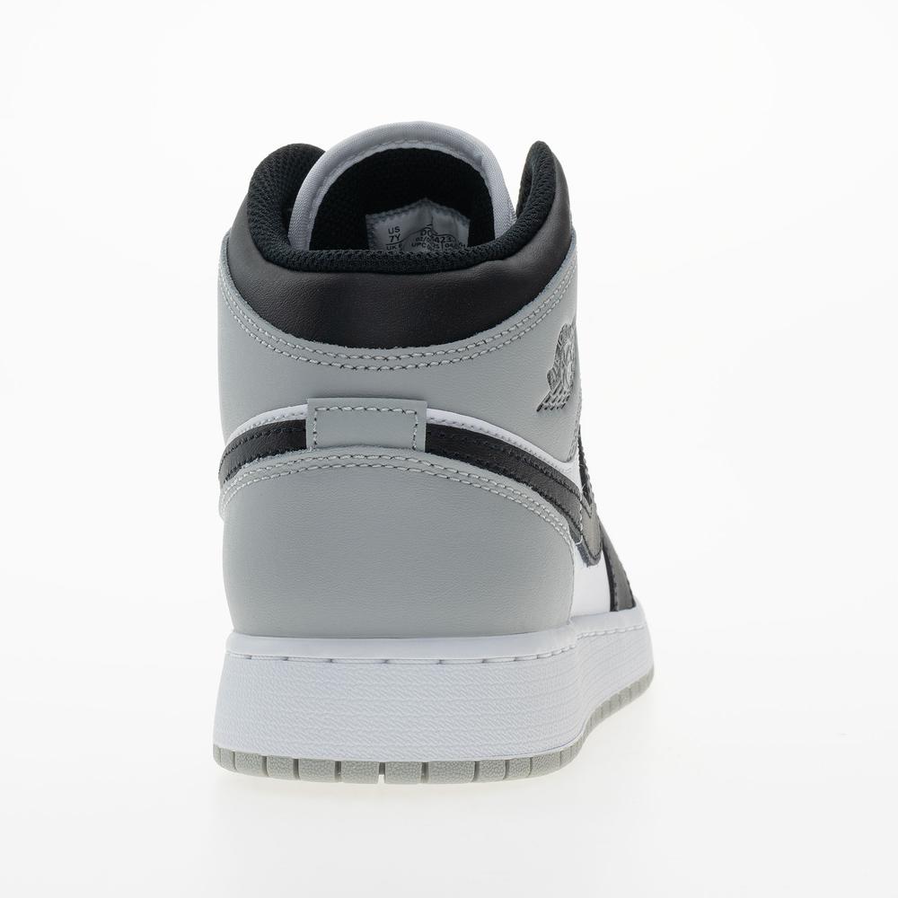 Dětské boty Nike Air Jordan 1 Mid DQ8423-101 - bílé