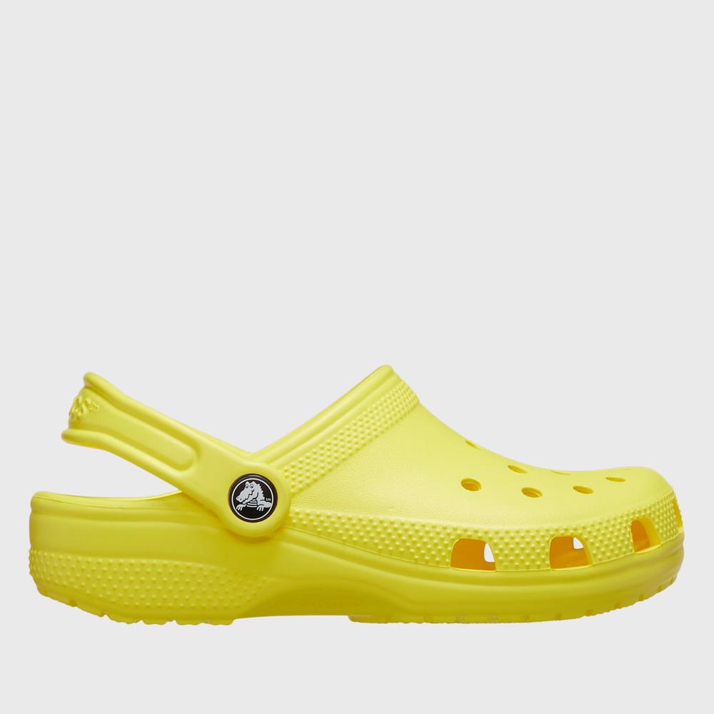 Žabky Crocs Classic Clog 206991-77J - žluté