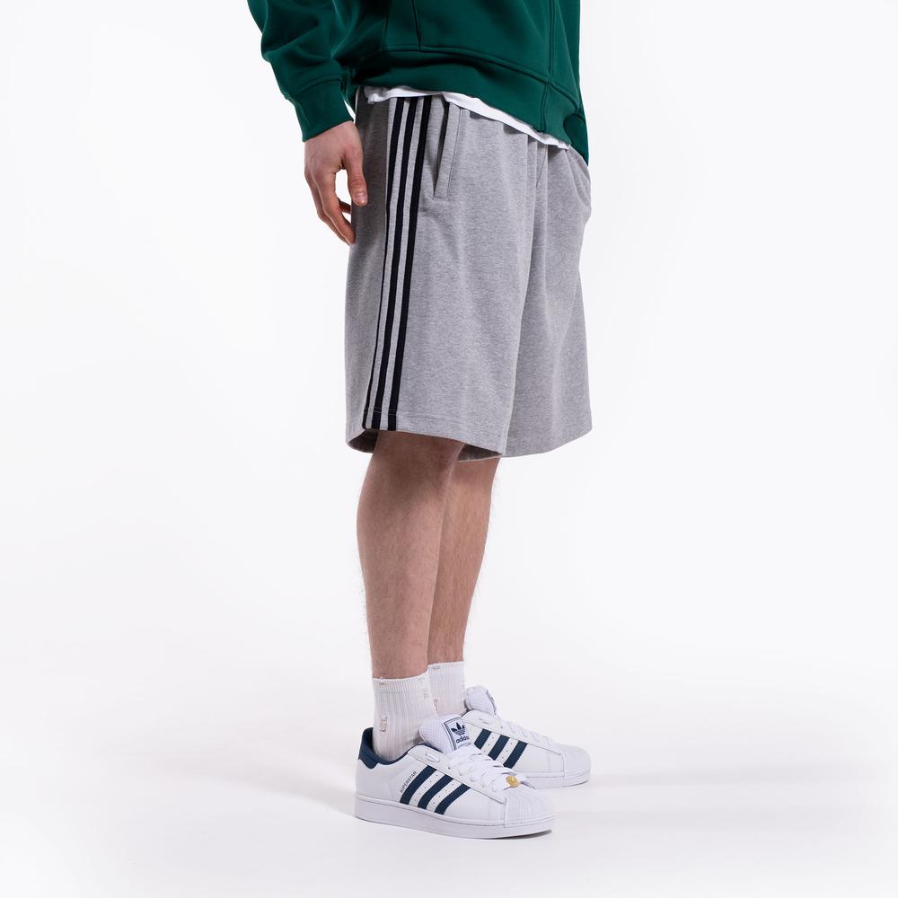 Pánské krátké kalhoty adidas Originals 3-Stripes KE2433 - šedivé