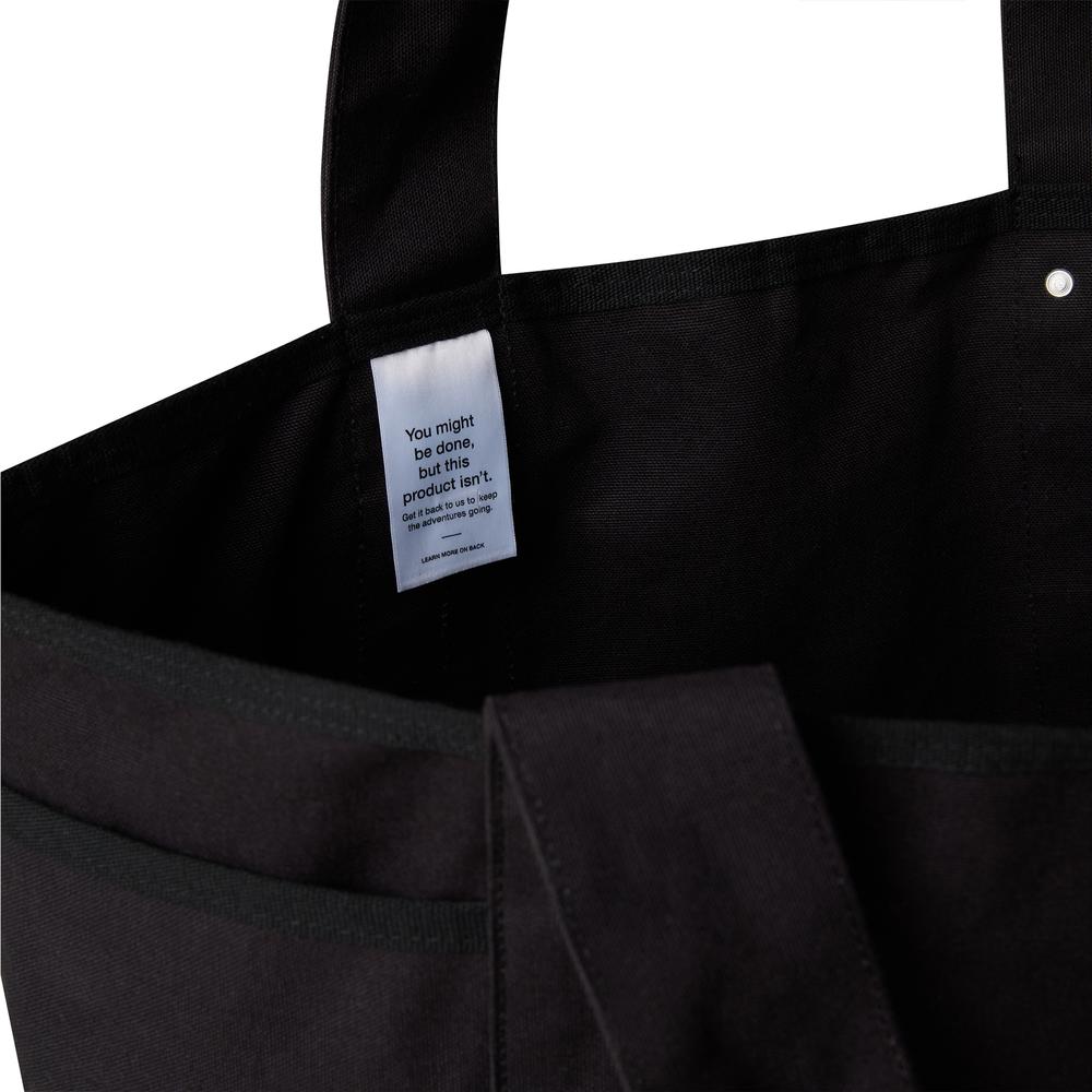 Taška The North Face Circular Cotton Tote 0A88TNJK31 - černé