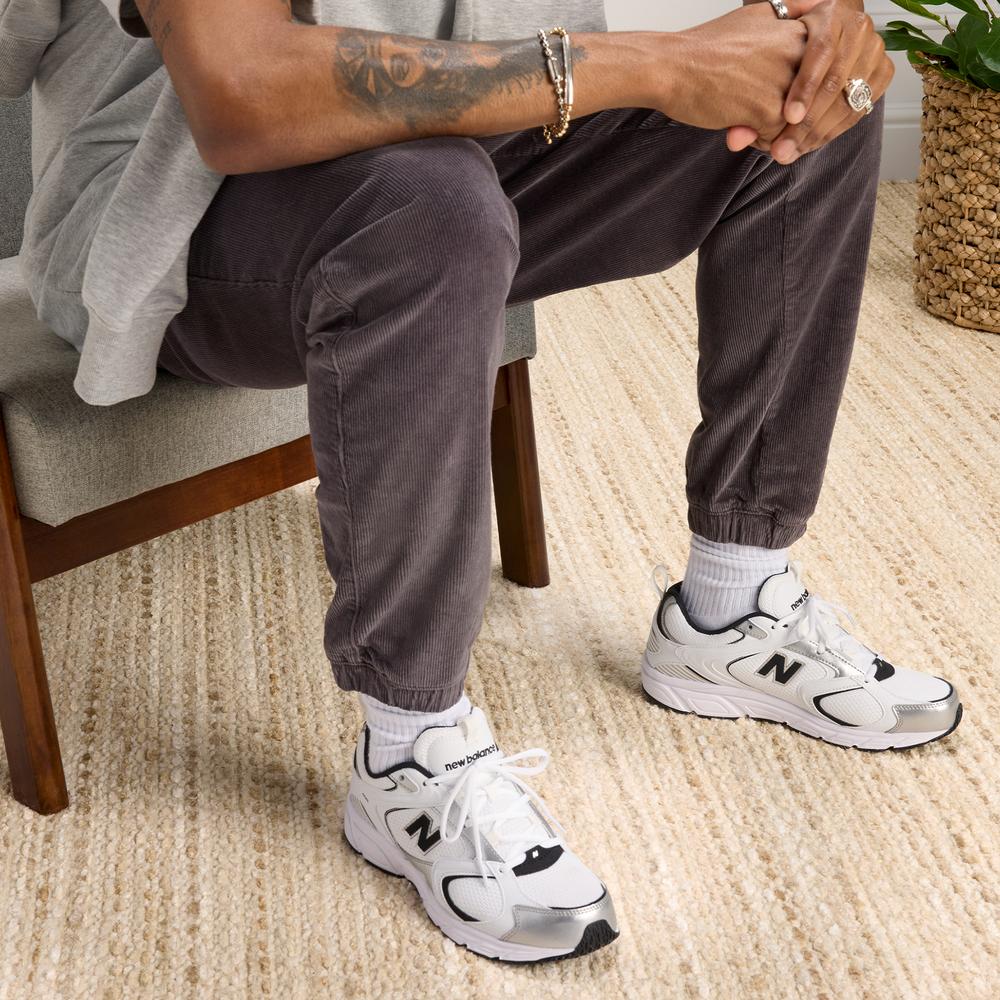 Boty unisex New Balance ML408WB - bílé