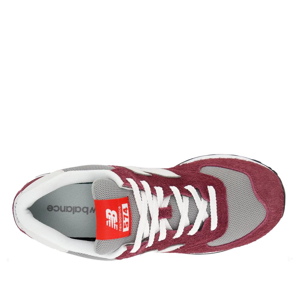 Boty New Balance U574BGH - bordové