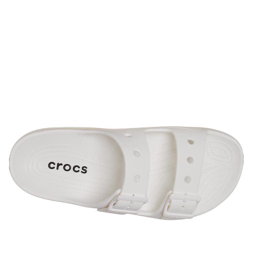Dámské Žabky Crocs Saturday Sandal 213586-100 - bílé